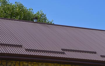 typical Cubley Common corrugated roof uses